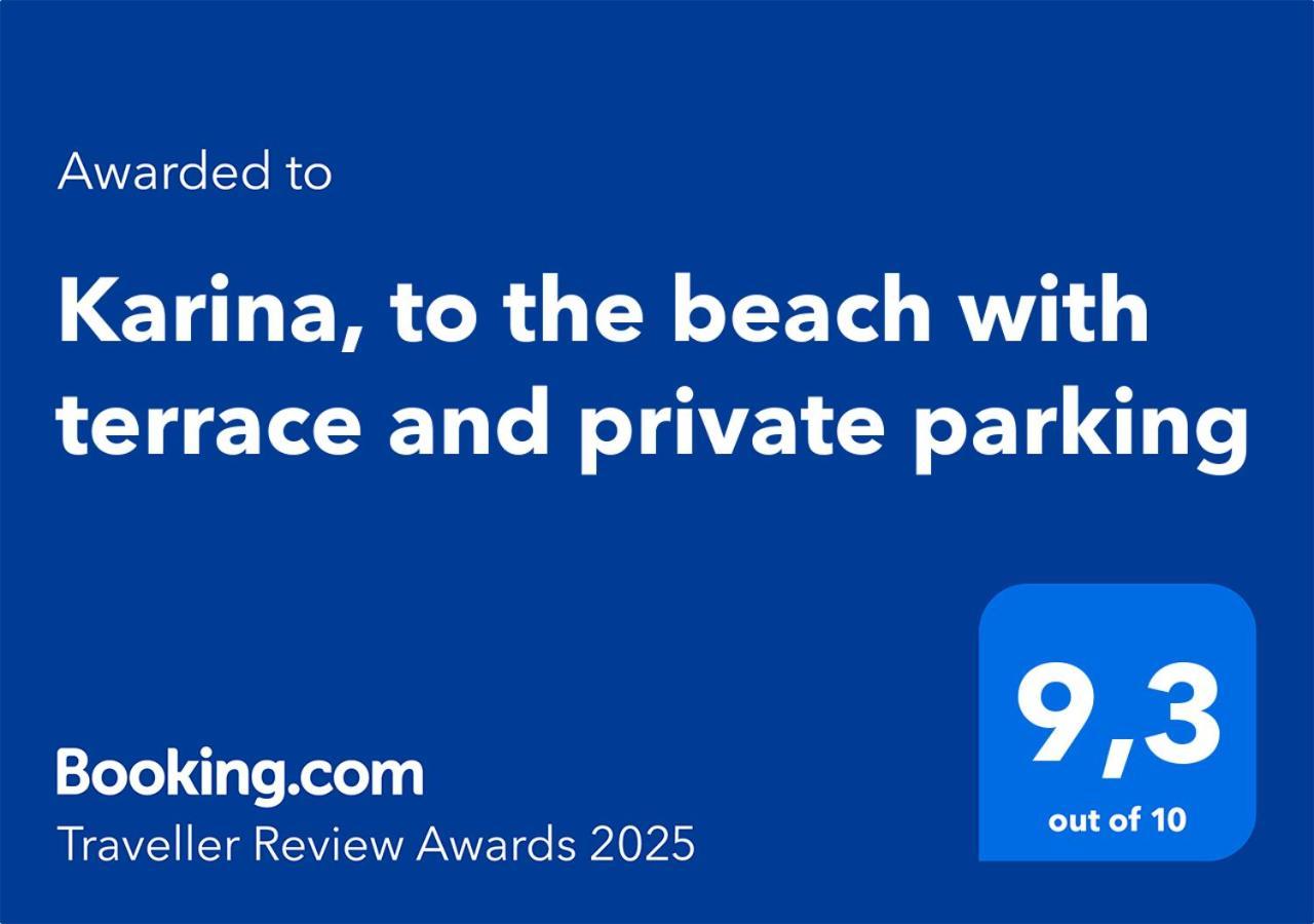 Karina, To The Beach With Terrace And Private Parking Savona Exteriör bild